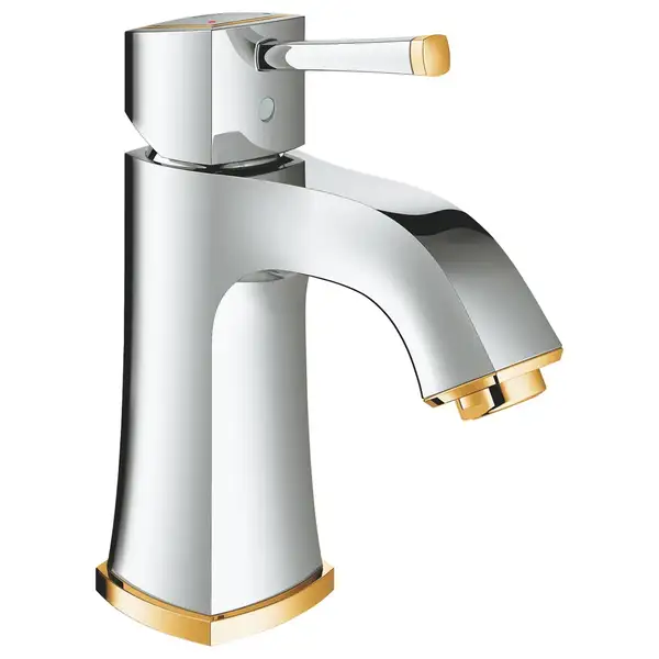 Смеситель для раковины Grohe Grandera (цвет - хром/золото) (23310IG0) Смеситель для раковины Grohe Grandera (цвет - хром/золото) (23310IG0)