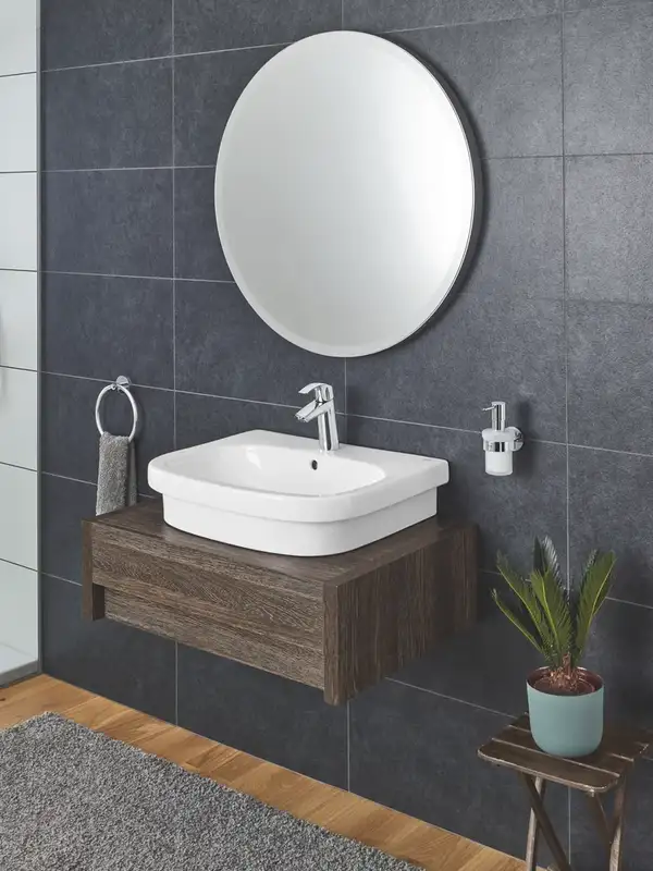 Смеситель для раковины Grohe Eurosmart (цвет - хром) (23324001) фото 6 Aquada.com.ua Смеситель для раковины Grohe Eurosmart (цвет - хром) (23324001) фото 6 Aquada.com.ua