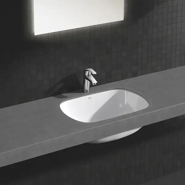 Смеситель для раковины Grohe Eurosmart (цвет - хром) (23324001) фото 7 Aquada.com.ua Смеситель для раковины Grohe Eurosmart (цвет - хром) (23324001) фото 7 Aquada.com.ua