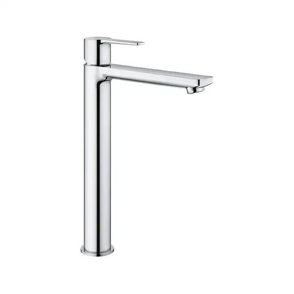 Смеситель однорычажный для раковины Grohe Lineare 1/2" L-Size (цвет - хром) без донного клапана (23405001) фото 1 Aquada.com.ua Смеситель однорычажный для раковины Grohe Lineare 1/2" L-Size (цвет - хром) без донного клапана (23405001) фото 1 Aquada.com.ua