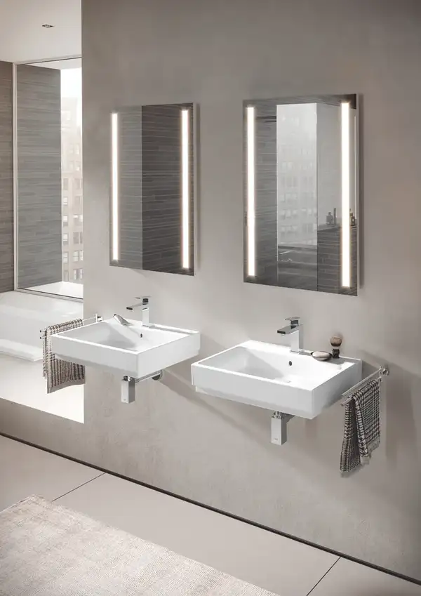 Grohe Eurocube Смеситель для раковины, хром (23445000) Grohe Eurocube Смеситель для раковины, хром (23445000)
