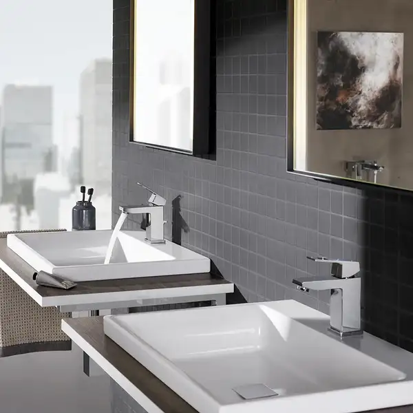 Grohe Eurocube Смеситель для раковины, хром (23445000) Grohe Eurocube Смеситель для раковины, хром (23445000)