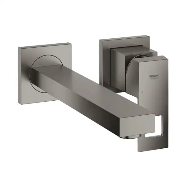 Змішувач для умивальника Grohe Eurocube M-Size зовнішня частина, матовий графіт (23447AL0) Змішувач для умивальника Grohe Eurocube M-Size зовнішня частина, матовий графіт (23447AL0)