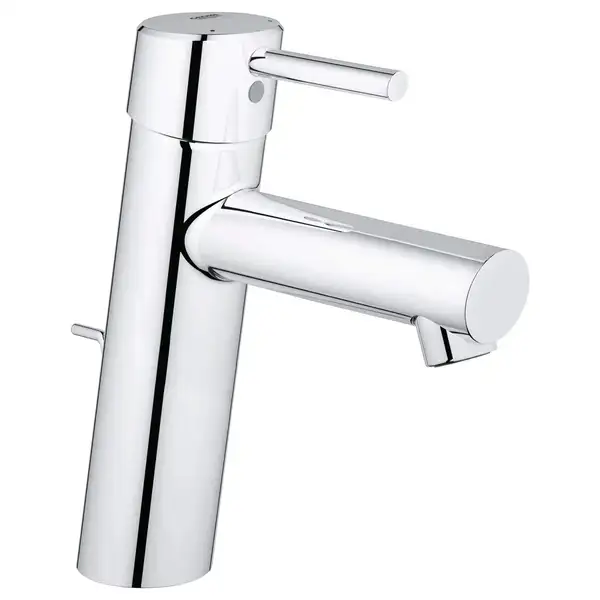 Смеситель однорычажный для раковины Grohe Concetto DN 15 M-Size (цвет - хром) с донным клапаном (23450001) фото 1 Aquada.com.ua Смеситель однорычажный для раковины Grohe Concetto DN 15 M-Size (цвет - хром) с донным клапаном (23450001) фото 1 Aquada.com.ua