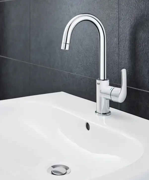 Смеситель для раковины Grohe Eurosmart (цвет - хром), с донным клапаном (23537002) фото 4 Aquada.com.ua Смеситель для раковины Grohe Eurosmart (цвет - хром), с донным клапаном (23537002) фото 4 Aquada.com.ua