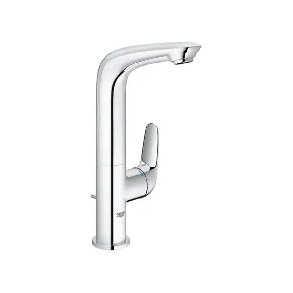 Смеситель однорычажный для раковины Grohe Eurostyle Solid 1/2" L-Size (цвет - хром) с донным клапаном (23718003) фото 1 Aquada.com.ua Смеситель однорычажный для раковины Grohe Eurostyle Solid 1/2" L-Size (цвет - хром) с донным клапаном (23718003) фото 1 Aquada.com.ua