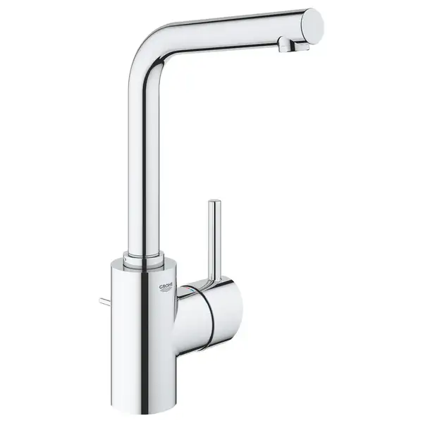 Смеситель для раковины высокий Grohe Concetto (цвет - хром), с донным клапаном (23739001) фото 1 Aquada.com.ua Смеситель для раковины высокий Grohe Concetto (цвет - хром), с донным клапаном (23739001) фото 1 Aquada.com.ua