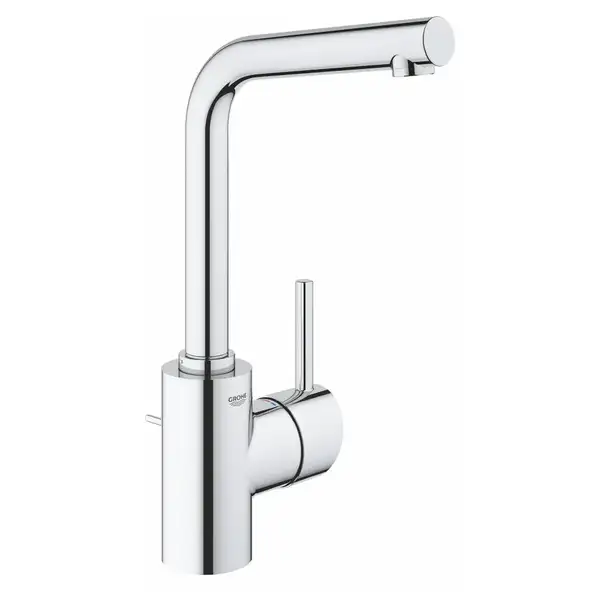 Смеситель для раковины высокий Grohe Concetto (цвет - хром), с донным клапаном (23739002) фото 1 Aquada.com.ua Смеситель для раковины высокий Grohe Concetto (цвет - хром), с донным клапаном (23739002) фото 1 Aquada.com.ua