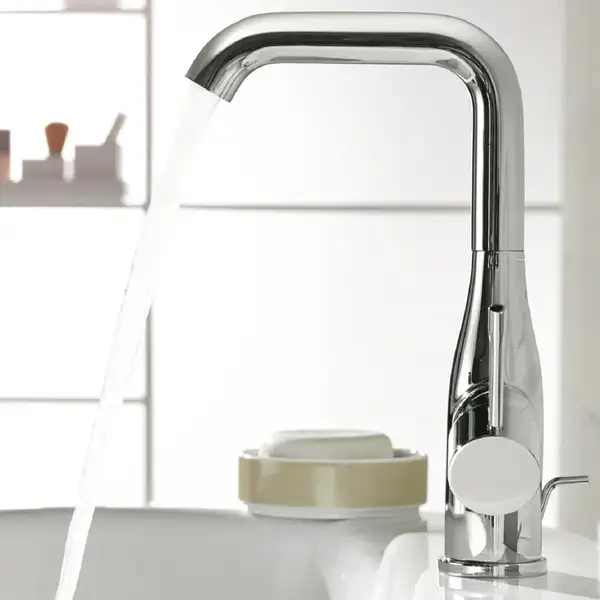 GROHE Смеситель для раковины, однорычажный, высокий Essence New (32628001) фото 4 Aquada.com.ua GROHE Смеситель для раковины, однорычажный, высокий Essence New (32628001) фото 4 Aquada.com.ua
