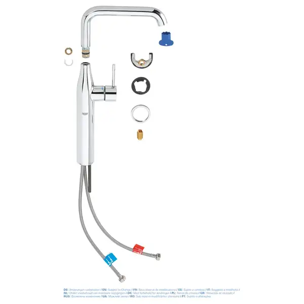 Змішувач на стільницю для раковини XL-розміру Grohe Essence New (32901001) Змішувач на стільницю для раковини XL-розміру Grohe Essence New (32901001)