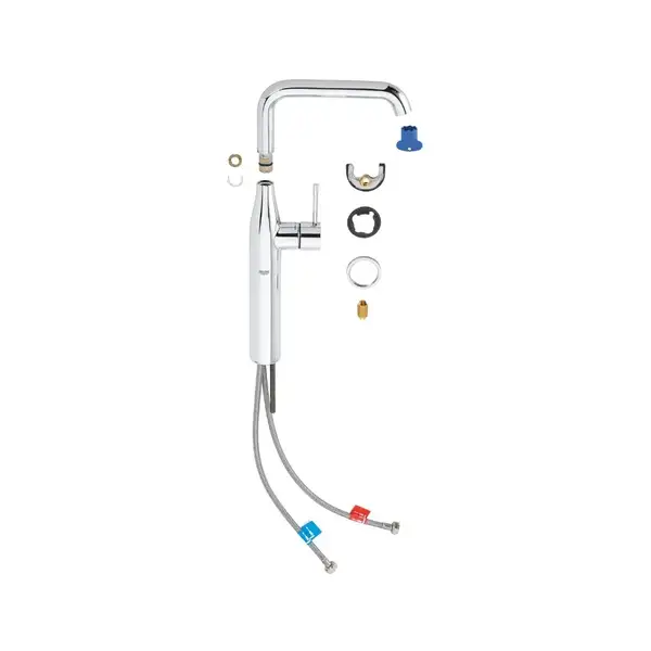 Змішувач на стільницю для раковини XL-розміру Grohe Essence New (32901001) Змішувач на стільницю для раковини XL-розміру Grohe Essence New (32901001)