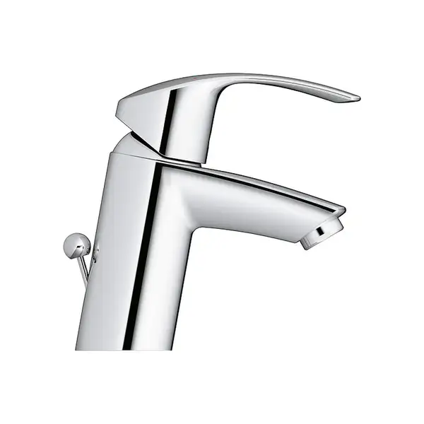 Смеситель однорычажный для раковины Grohe Eurosmart DN 15 S-Size (цвет - хром) с донным клапаном (33265002) фото 6 Aquada.com.ua Смеситель однорычажный для раковины Grohe Eurosmart DN 15 S-Size (цвет - хром) с донным клапаном (33265002) фото 6 Aquada.com.ua