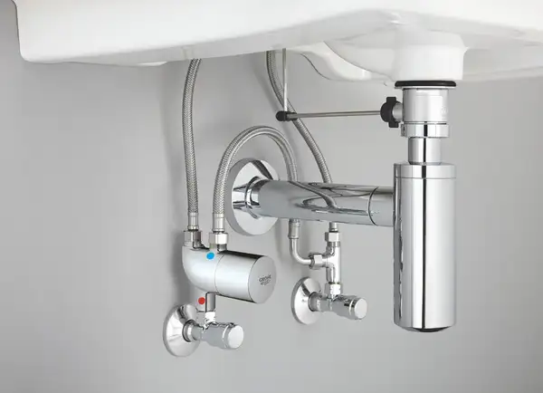 Grohe Grohtherm Micro Термостат під раковину, хром (34487000) Grohe Grohtherm Micro Термостат під раковину, хром (34487000)