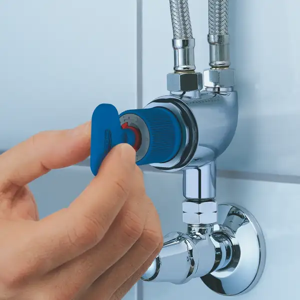 Grohe Grohtherm Micro Термостат під раковину, хром (34487000) Grohe Grohtherm Micro Термостат під раковину, хром (34487000)