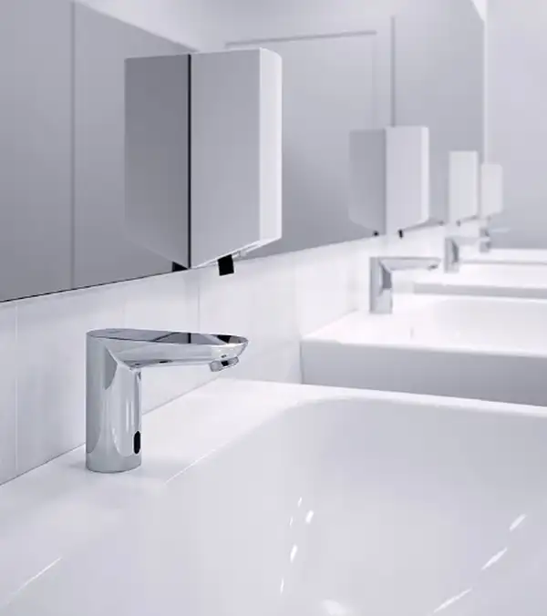Смеситель электронный для раковины Grohe Euroeco Cosmopolitan E (цвет - хром) (36271000) фото 6 Aquada.com.ua Смеситель электронный для раковины Grohe Euroeco Cosmopolitan E (цвет - хром) (36271000) фото 6 Aquada.com.ua