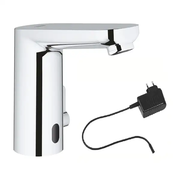 Grohe Змішувач для умивальника Eurosmart Cosmopolitan E з адаптером 100-230V, хром (36325001) Grohe Змішувач для умивальника Eurosmart Cosmopolitan E з адаптером 100-230V, хром (36325001)
