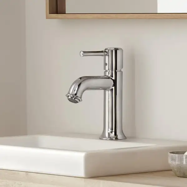 Смеситель для раковины, однорычажный Hansgrohe Talis Classic (цвет - хром), с донным клапаном (14111000) фото 2 Aquada.com.ua
