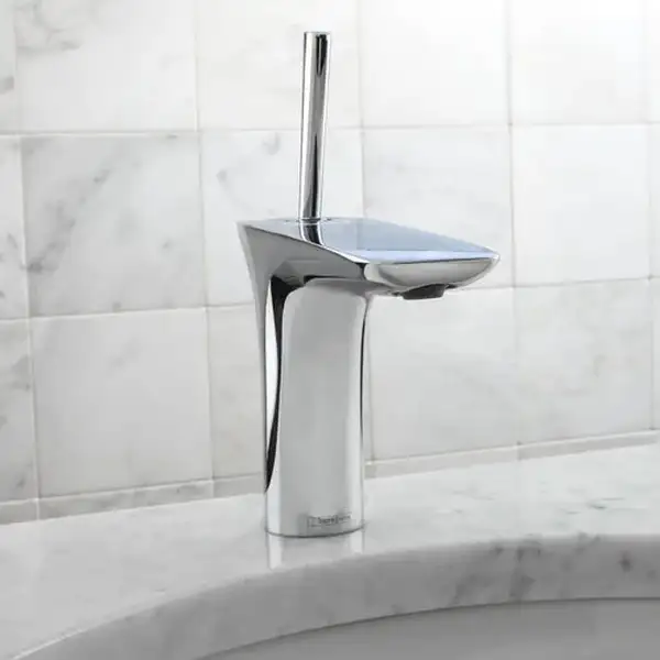 Смеситель для раковины, однорычажный Hansgrohe PuraVida (цвет - хром), с донным клапаном Push-Open (15070000) фото 2 Aquada.com.ua Смеситель для раковины, однорычажный Hansgrohe PuraVida (цвет - хром), с донным клапаном Push-Open (15070000) фото 2 Aquada.com.ua