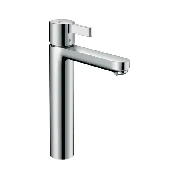 Смеситель для раковины, однорычажный Hansgrohe Metris S (цвет - хром), с донным клапаном (31021000) фото 1 Aquada.com.ua