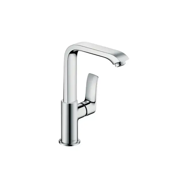 Смеситель для раковины, однорычажный Hansgrohe Metris (цвет - хром), с донным клапаном (31087000) фото 1 Aquada.com.ua Смеситель для раковины, однорычажный Hansgrohe Metris (цвет - хром), с донным клапаном (31087000) фото 1 Aquada.com.ua