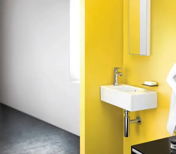 Смеситель для раковины Hansgrohe Metris (цвет - хром), с донным клапаном (31088000) фото 2 Aquada.com.ua Смеситель для раковины Hansgrohe Metris (цвет - хром), с донным клапаном (31088000) фото 2 Aquada.com.ua