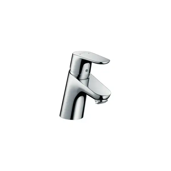 Смеситель для раковины, однорычажный Hansgrohe Focus (цвет - хром), с донным клапаном (31132000) фото 1 Aquada.com.ua