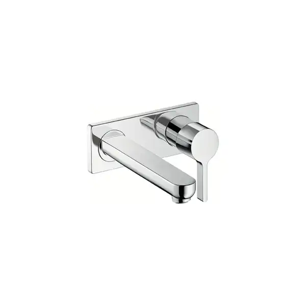 Смеситель для раковины, однорычажный Hansgrohe Metris S (цвет - хром) (31163000) фото 1 Aquada.com.ua Смеситель для раковины, однорычажный Hansgrohe Metris S (цвет - хром) (31163000) фото 1 Aquada.com.ua