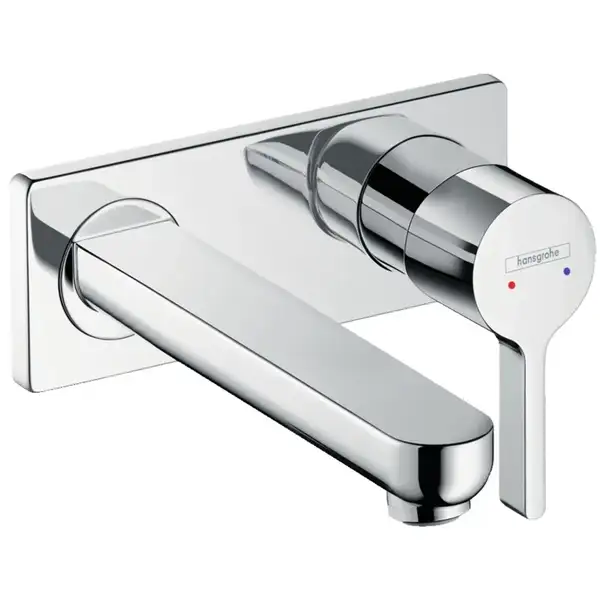 Hansgrohe Metris S Смеситель для умывальника, хром (31163000) Hansgrohe Metris S Смеситель для умывальника, хром (31163000)