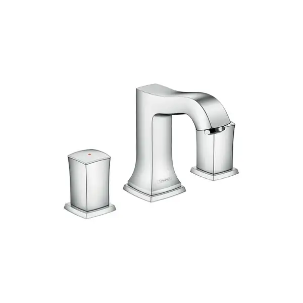 Смеситель для раковины на 3 отверстия Hansgrohe Metropol Classic (цвет - хром), с донным клапаном (31304000) фото 1 Aquada.com.ua Смеситель для раковины на 3 отверстия Hansgrohe Metropol Classic (цвет - хром), с донным клапаном (31304000) фото 1 Aquada.com.ua
