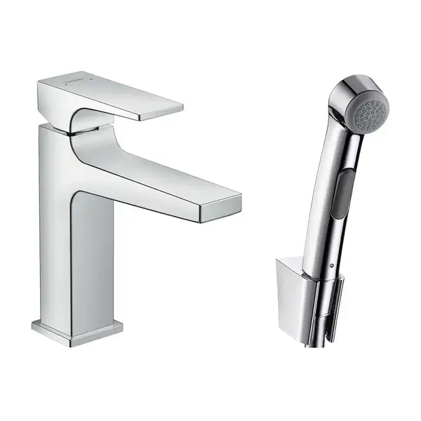 Hansgrohe Metropol 100 Смеситель для умывальника, хром (32522000) Hansgrohe Metropol 100 Смеситель для умывальника, хром (32522000)