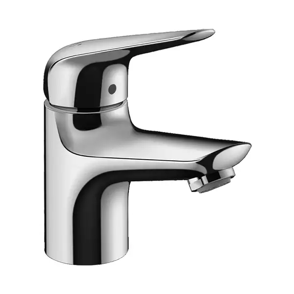 Смеситель для раковины Hansgrohe Novus (цвет - хром), с донным клапаном (71020000) фото 1 Aquada.com.ua