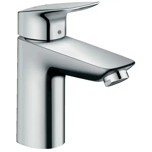 Змішувач для умивальника Hansgrohe Logis з донним клапаном, хром (71107000) Змішувач для умивальника Hansgrohe Logis з донним клапаном, хром (71107000)