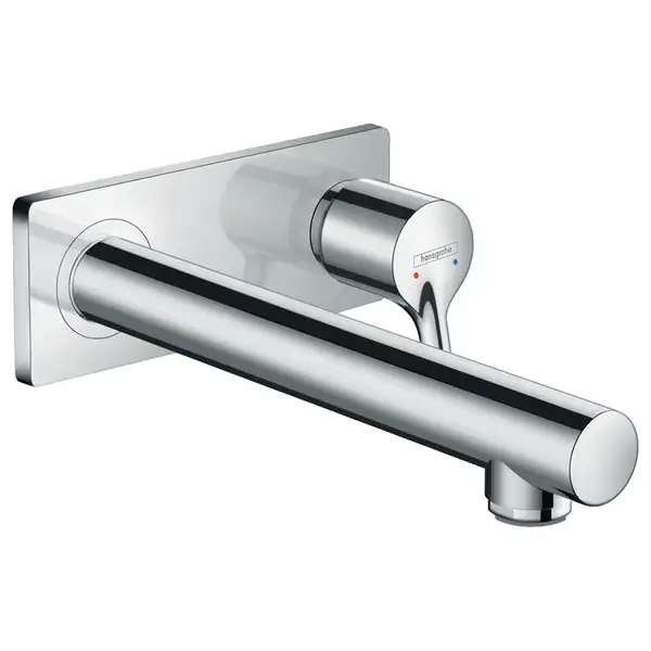 Смеситель для раковины настенный Hansgrohe Talis S (цвет - хром) излив 225 мм (72111000) фото 1 Aquada.com.ua