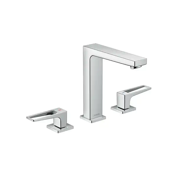 Смеситель для раковины Hansgrohe Metropol (цвет - хром), с донным клапаном Push-Open (74515000) фото 1 Aquada.com.ua Смеситель для раковины Hansgrohe Metropol (цвет - хром), с донным клапаном Push-Open (74515000) фото 1 Aquada.com.ua