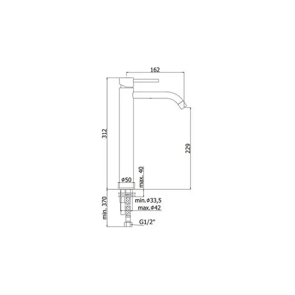 Paffoni Light Змішувач для раковини, медове золото (LIG081HG) Paffoni Light Змішувач для раковини, медове золото (LIG081HG)