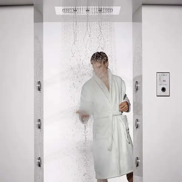 Термостат для ванны электронный Axor Starck ShowerCollection хром (15842000) фото 4 Aquada.com.ua