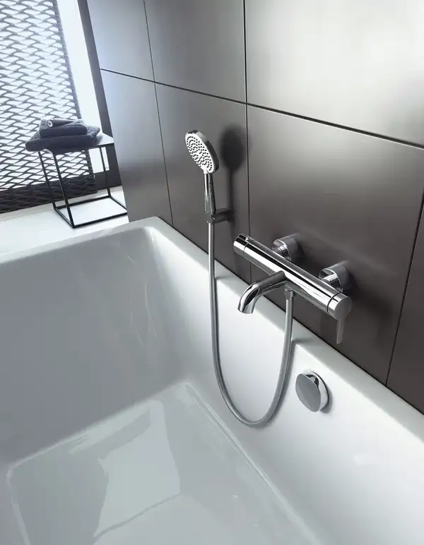 Смеситель для ванны Duravit C.1 (цвет - хром) (C15230000010) фото 2 Aquada.com.ua