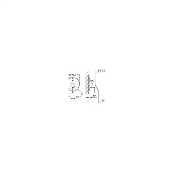 Смеситель для ванны Grohe Essence (цвет - хром) (19285001) фото 3 Aquada.com.ua Смеситель для ванны Grohe Essence (цвет - хром) (19285001) фото 3 Aquada.com.ua