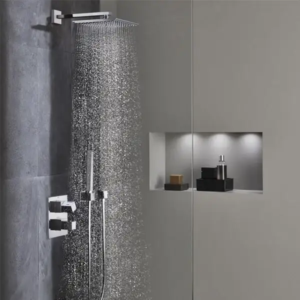 Grohe Grohtherm Cube Термостат для ванны, хром (19958000) Grohe Grohtherm Cube Термостат для ванны, хром (19958000)