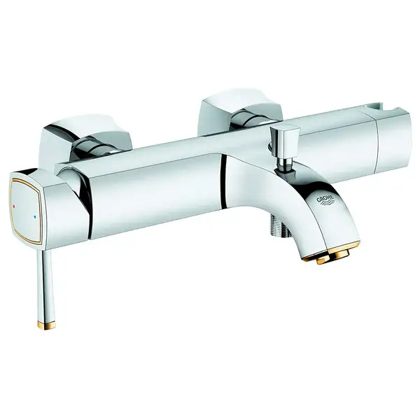 Смеситель для ванны, однорычажный Grohe Grandera (цвет - хром/золото) (23317IG0) фото 4 Aquada.com.ua Смеситель для ванны, однорычажный Grohe Grandera (цвет - хром/золото) (23317IG0) фото 4 Aquada.com.ua