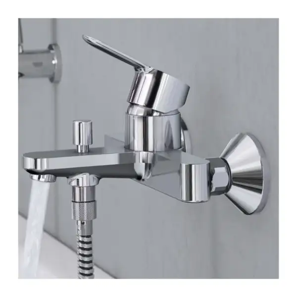 Смеситель для ванны Grohe BauEdg (цвет - хром) (23334000) фото 6 Aquada.com.ua