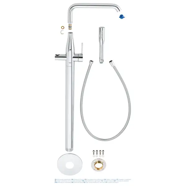 Grohe Essence New Підлоговий змішувач для ванни, хром (23491001) Grohe Essence New Підлоговий змішувач для ванни, хром (23491001)