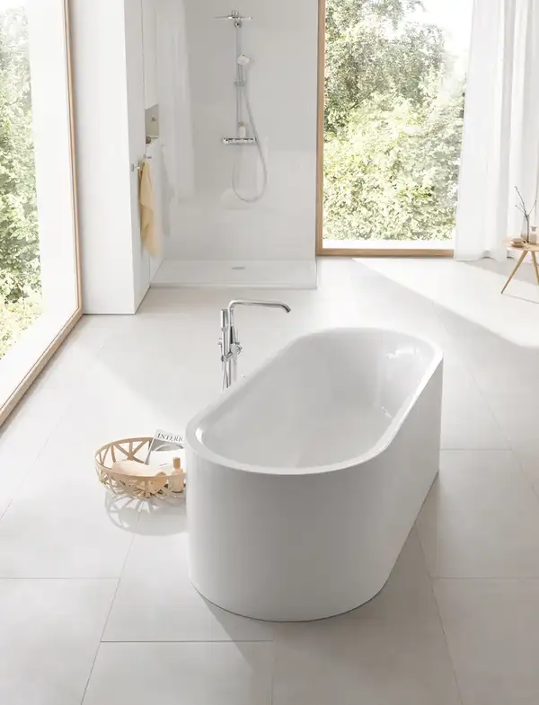 Grohe Essence New Підлоговий змішувач для ванни, хром (23491001) Grohe Essence New Підлоговий змішувач для ванни, хром (23491001)