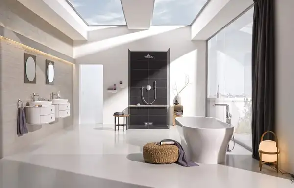 Grohe Essence New Підлоговий змішувач для ванни, хром (23491001) Grohe Essence New Підлоговий змішувач для ванни, хром (23491001)