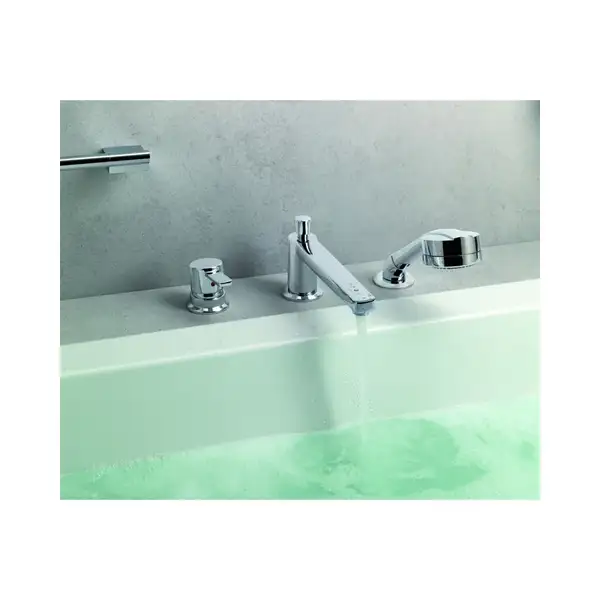 Grohe Bau Edge Змішувач на борт ванни, хром (2511700A) Grohe Bau Edge Змішувач на борт ванни, хром (2511700A)