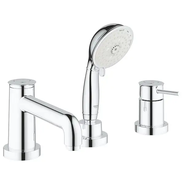 Смеситель на борт ванны Grohe Bau Classic (цвет - хром) (2511800A) фото 4 Aquada.com.ua Смеситель на борт ванны Grohe Bau Classic (цвет - хром) (2511800A) фото 4 Aquada.com.ua
