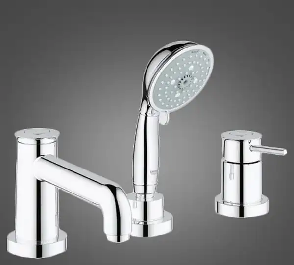 Grohe BauClassic Смеситель на борт ванны, хром (2511800A) Grohe BauClassic Смеситель на борт ванны, хром (2511800A)