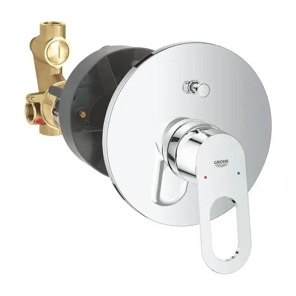 Grohe BauLoop Смеситель для ванны и душа, хром (29081000)