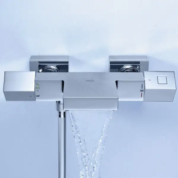GROHE Термостат для ванны, DN 15, хром Grohtherm Cube (34497000) фото 7 Aquada.com.ua