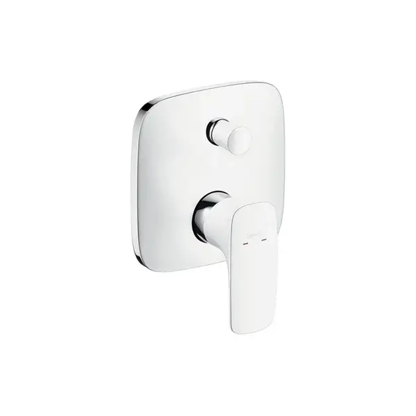 Смеситель для ванны Hansgrohe PuraVida (цвет - хром/белый) (15445400) фото 1 Aquada.com.ua Смеситель для ванны Hansgrohe PuraVida (цвет - хром/белый) (15445400) фото 1 Aquada.com.ua